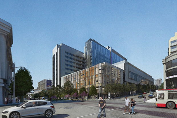 CPMC Breaks Ground For Hospital At Cathedral Hill Hotel Site