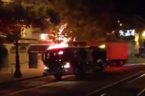 Mechanical Problems Might Have Caused Big-Rig Crash Into Castro Funeral Home (Video)