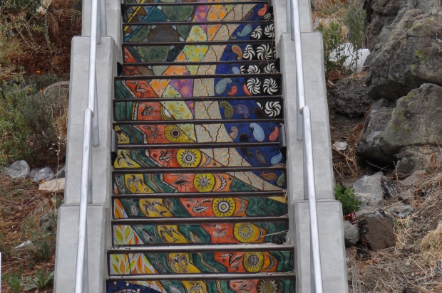 Staircase Mosaic Dedicated in Bayview
