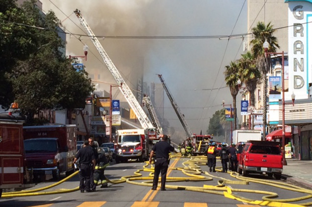 Salvation Army Responds to Mission District Fire