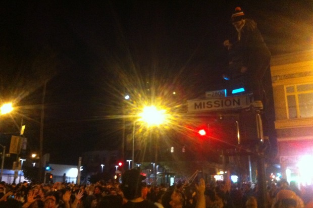 Second Shooting Victim, Fires, Thrown Bottles Reported During Giants World Series Celebration