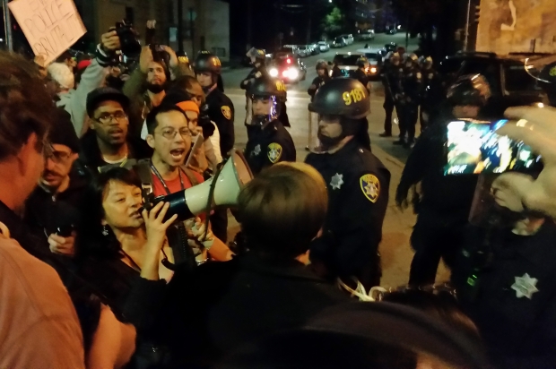Protestors Arrested Following Grand Jury’s Decision in Ferguson Shooting