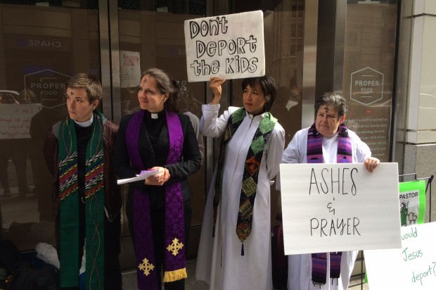 Faith Leaders Hold Rally to Protest Federal Injunction Halting Immigration Execution Actions
