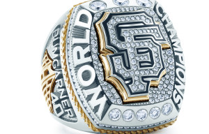 Extra Bling in Giants World Series Ring