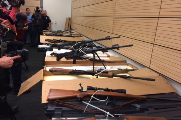 Arrest of SF Robbery Suspects Leads Police to Cache of Assault Rifles in South San Francisco