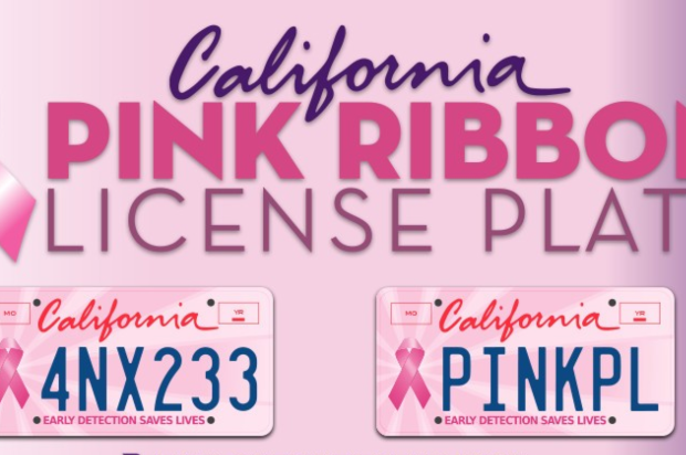 Breast Cancer Survivors, Supporters Kick Off Sales for Pink Ribbon License Plates
